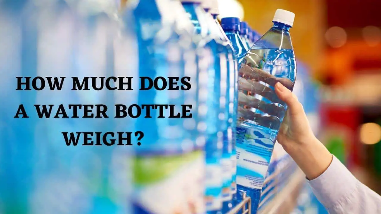 How Much Does A Water Bottle Weigh? Read To Find Out!