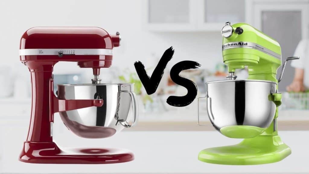 KitchenAid Professional 5 Plus Vs. 600 Mixer Main Differences And Features