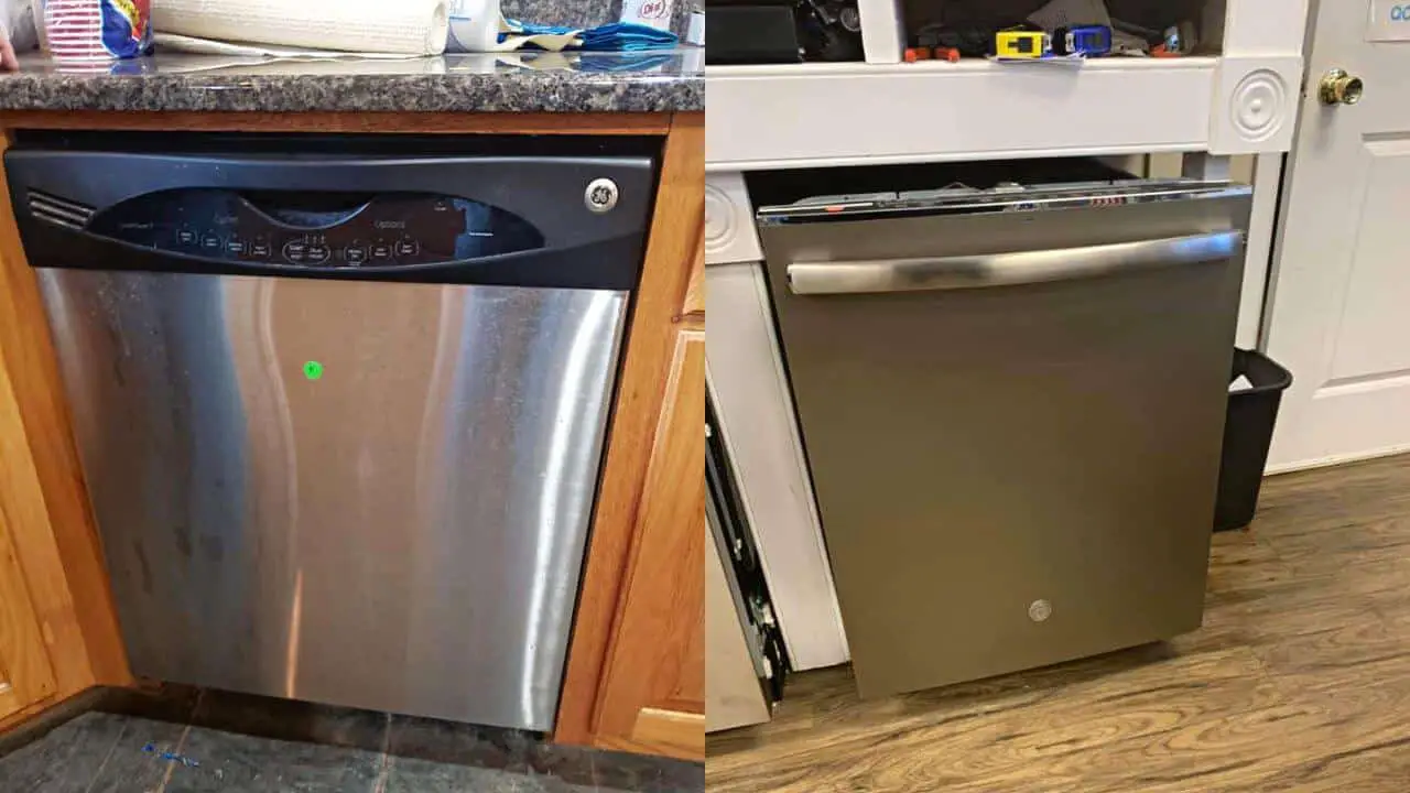 ge dishwasher turns on by itself