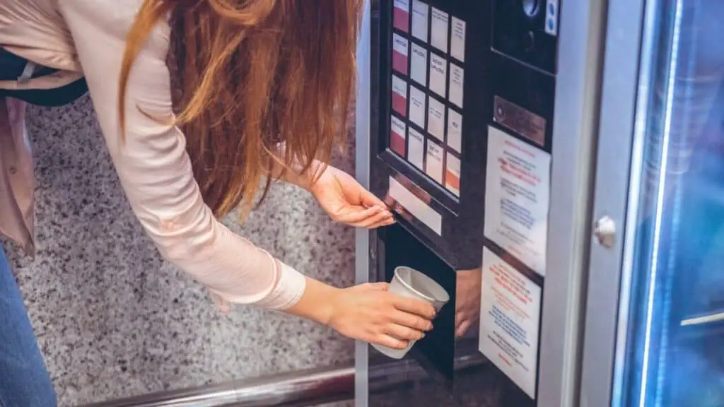 Free Stuff Out Of A Vending Machine