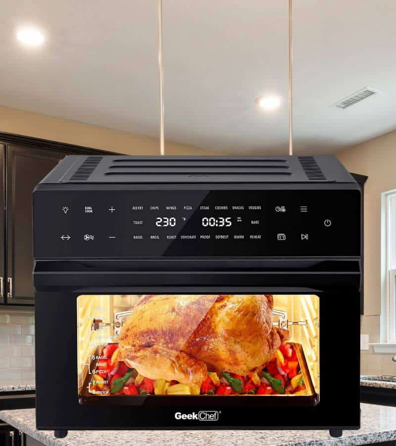 Geek Chef 31QT Toaster Oven Combo Air Fryer