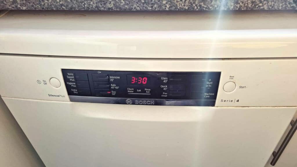 How Do You Reset A Bosch Dishwasher Mid-cycle