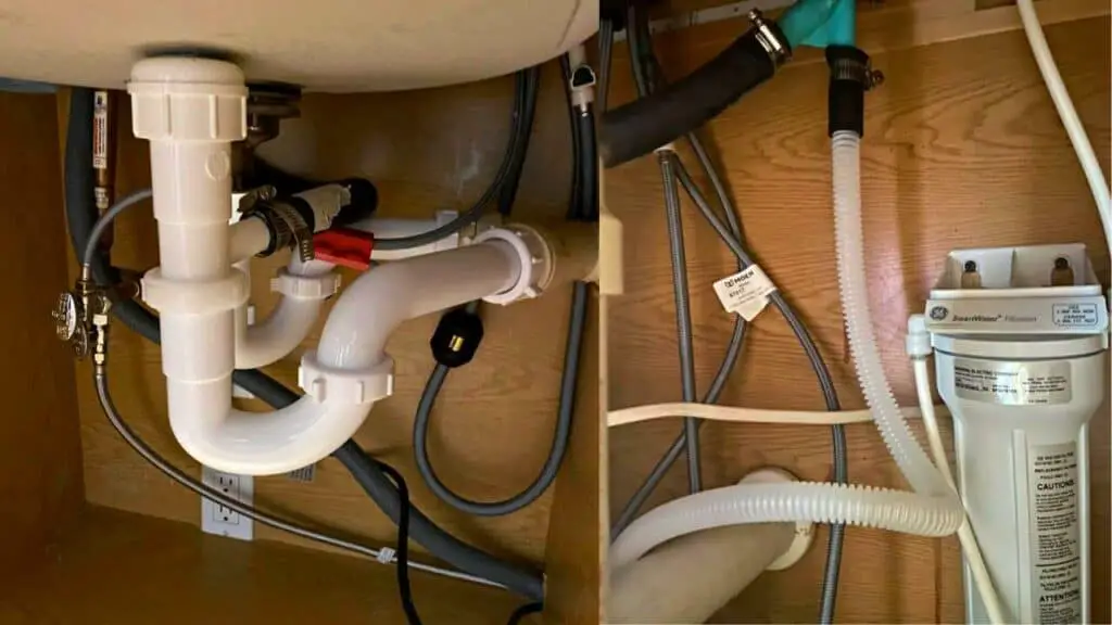 How To Install A Dishwasher Air Gap Under The Countertop?