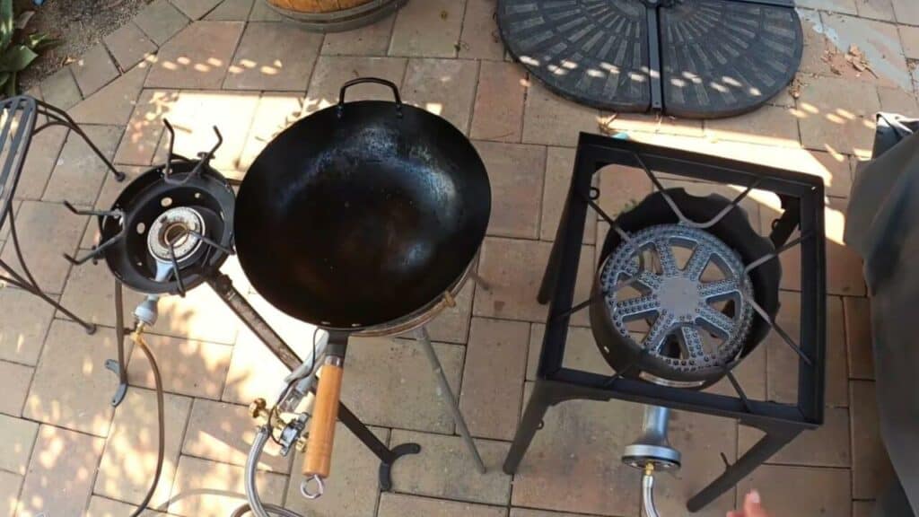 What is a wok burner