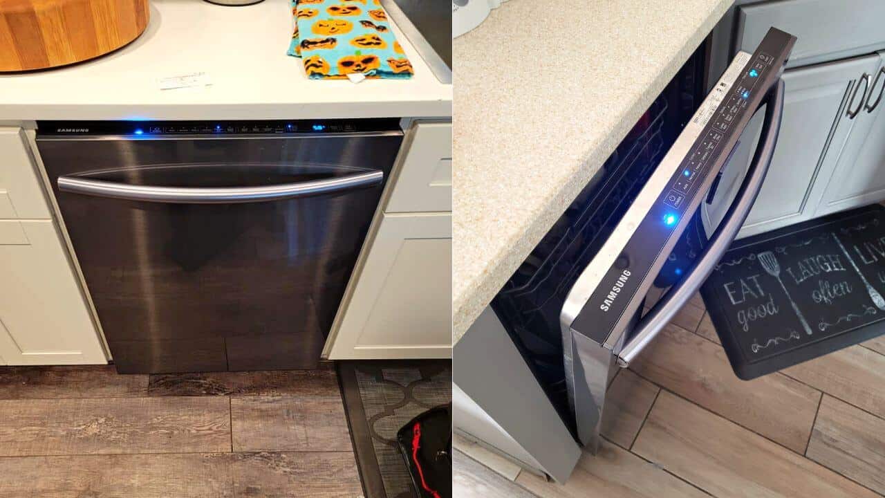 samsung dishwasher turns on by itself