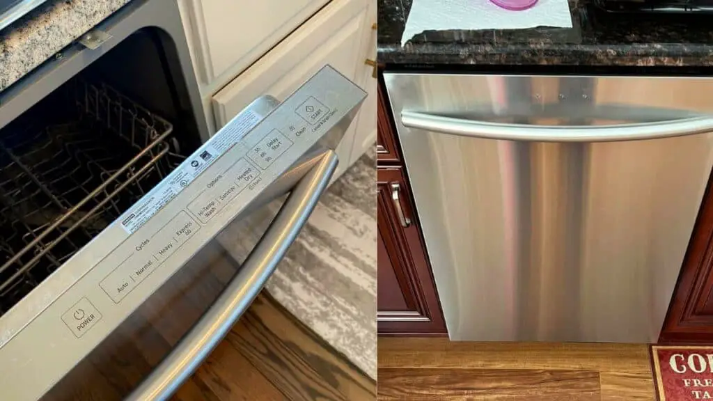 Dishwasher Clean Light Blinking 7 Times