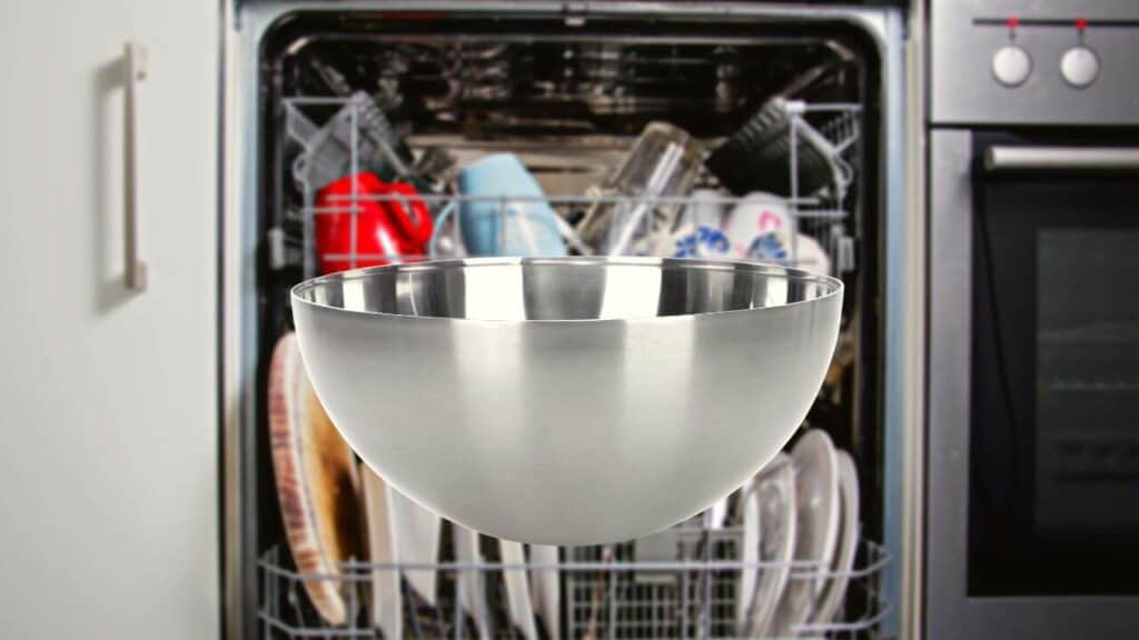 Will the dishwasher damage stainless steel bowls