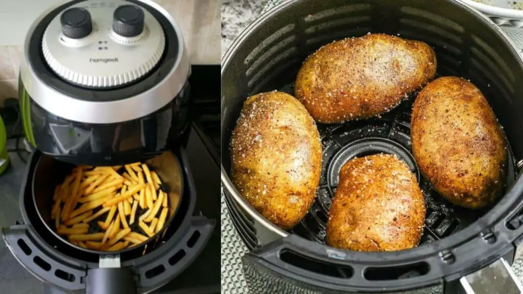 How to remove the air fryer basket