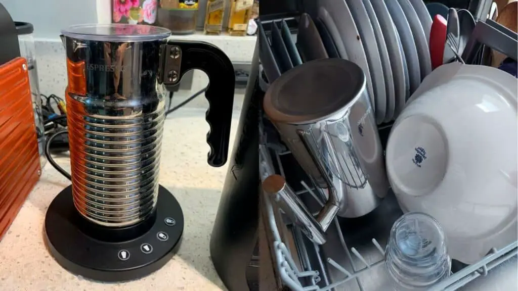 Is Nespresso Aeroccino Dishwasher Safe