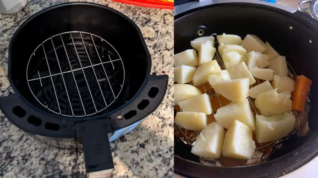 How to use multi layer rack in an air fryer